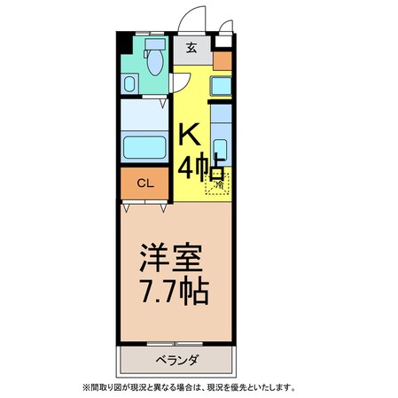 ジョイジュネスの物件間取画像